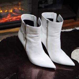 Michael Kors Keke Bootie In Optic White 8.5